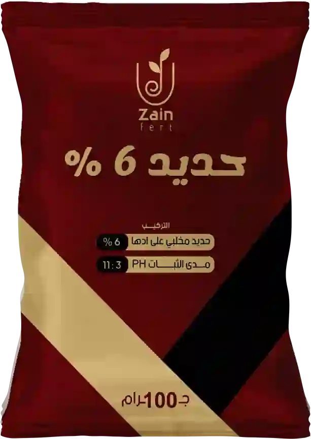 حديد 6%