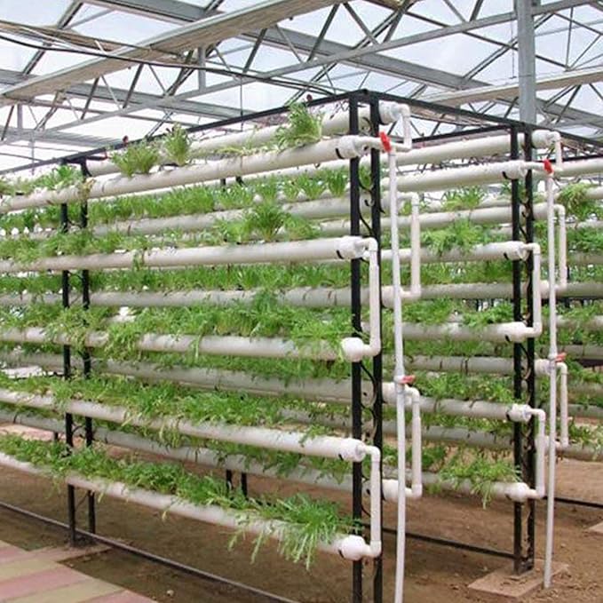 hydroponic plant growing system RANZIX Hydroponic Site Grow Kit, 36 Sites, 4 Tubes Earthless Plant Gro