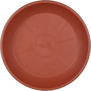  صحن نباتات 45سم باللون الطيني للديكور مجموعة 5 أوعية احمر