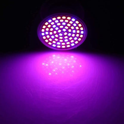 Full-spectrum indoor plant growth light 220V 80 LED SMD2835 for indoor use, greenhouses, and hydroponics.