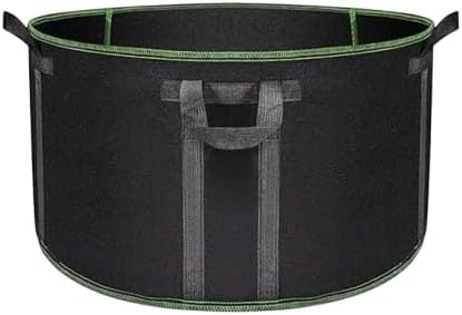 Grow Bags, 200L Thick Non Woven Fabric, Weatherproof Fabric, Large Breathable and Drainage Plant Pots, Fabric Planter Pots, Garden Vegetable Grow Bags, Plant Grow Bags