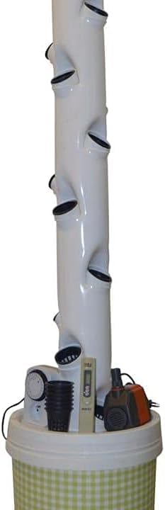 Vertical garden tower for the garden made of multiple materials, vertical garden tower, 20-hole garden tower, aeroponic tower