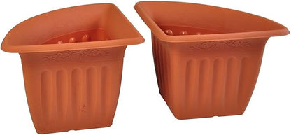  وعاء للنباتات و الزهور للزاوية مجموعة من 4